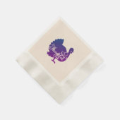 感謝祭紙 縁ありカクテルナプキン (角)