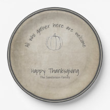 感謝祭素朴のカボチャのスケッチ