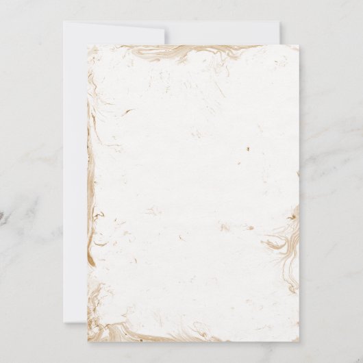 感謝祭素朴ディナーオータムカボチャ 招待状 (裏面)