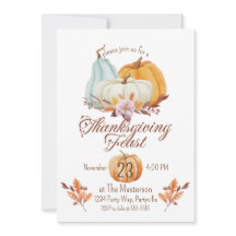 感謝祭素朴ディナーパンプキン