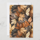 感謝祭素朴ディナー 招待状 (裏面)