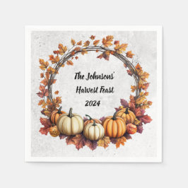 感謝祭素朴会 スタンダードカクテルナプキン