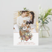 感謝祭素朴秋のカボチャパッチディナー シーズンカード (スタンド正面)