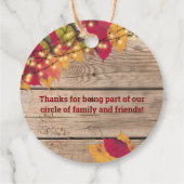 感謝祭素朴紅葉ホタル灯 フェイバータグ (裏面)