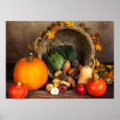 感謝祭素朴表の豊作 ポスター (正面)