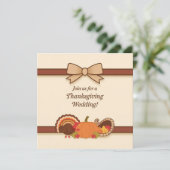 感謝祭結婚の 招待状 (スタンド正面)