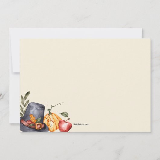 感謝祭縁ど 招待状 (裏面)