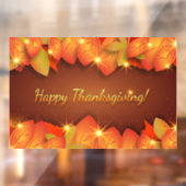 感謝祭葉の窓にしがみつく ウィンドウサイン (シート2)