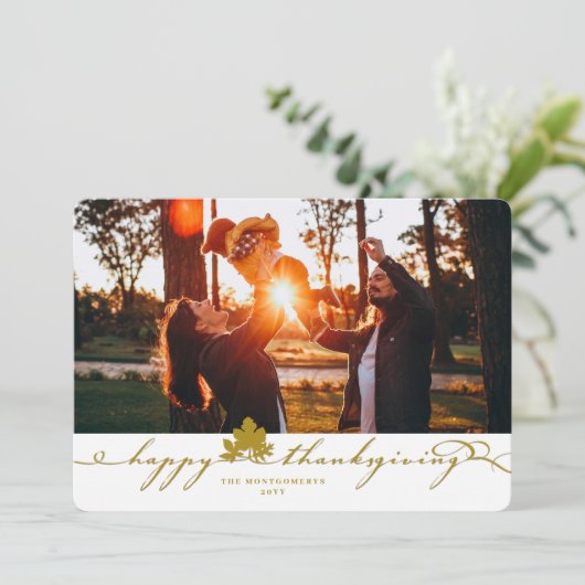 感謝祭葉の華エレガントやかな台本の写真 シーズンカード (スタンド正面)