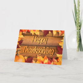 感謝祭葉 シーズンカード