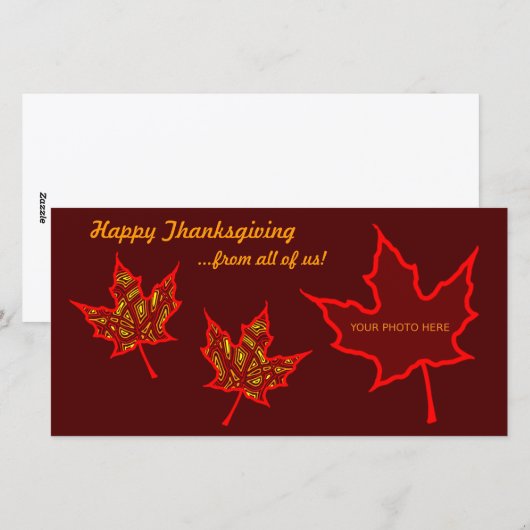 感謝祭葉 シーズンカード (正面/裏面)