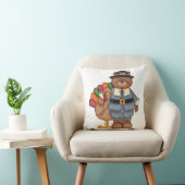 感謝祭装飾用クッション/トルコとクマ クッション (椅子)