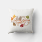 感謝祭装飾用クッション/ハッピー・感謝祭 クッション (裏面)