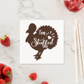 感謝祭詰まっただおもしろい スタンダードカクテルナプキン (インサイチュ)