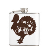 感謝祭詰まっただおもしろい フラスク (正面)