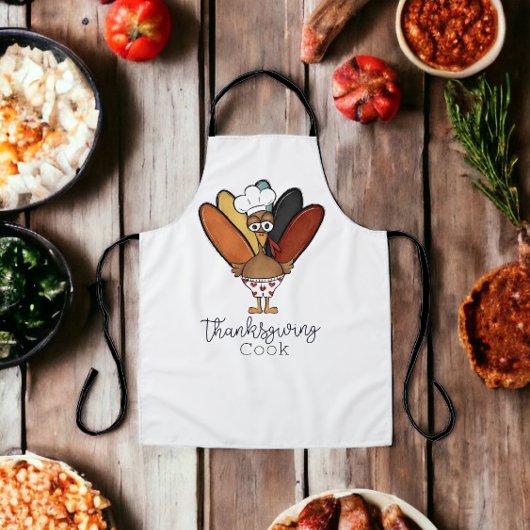 感謝祭調理師七面鳥ボクサーおもしろい エプロン