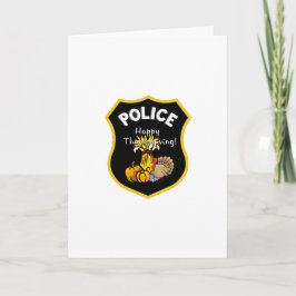 感謝祭警察 カード