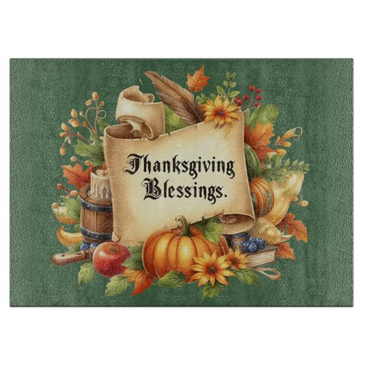 感謝祭賛美の裁断 カッティングボード (正面)