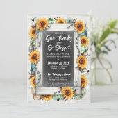 感謝祭賛美秋ひまわりファミリーディナー 招待状 (スタンド正面)