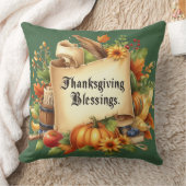 感謝祭賛美装飾用クッション クッション (ブランケット)
