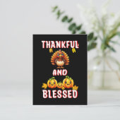 感謝祭賛美23米国メープル11月の感謝祭 サンキューカード (スタンド正面)