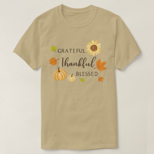 感謝祭賛美 Tシャツ (デザイン正面)