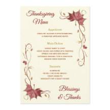 感謝祭赤いカエデ葉のと渦巻き