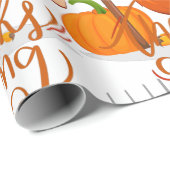 感謝祭農家トルコ ラッピングペーパー (ロールコーナー)