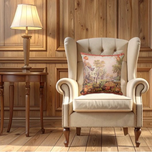 感謝祭農家ホームハーベスト クッション