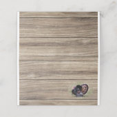 感謝祭野生の七面鳥の食卓 プレイスカード (外部開封)