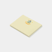 感謝祭食べトルコのパンプキンパイ ポストイット (アングル)