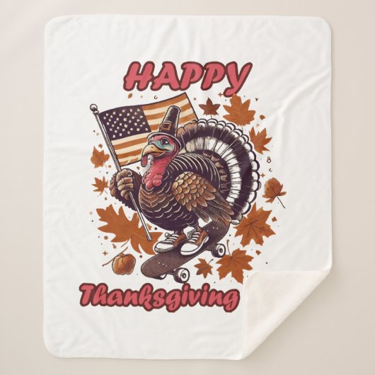 感謝祭2023 シェルパブランケット (正面)
