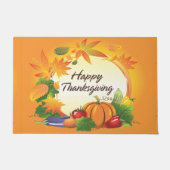 感謝祭5オプションをお楽しみください ドアマット (正面)