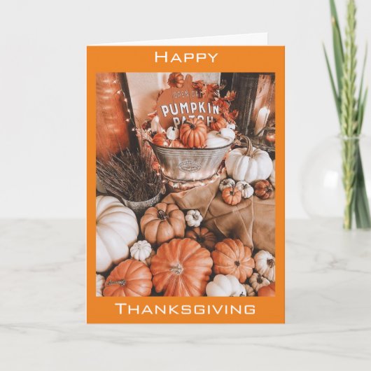 『感謝祭』の友達の時間 シーズンカード (正面)