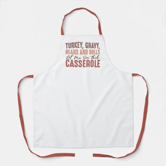 感謝祭 エプロン (正面)