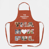 感謝祭 エプロン (正面)