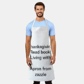 感謝祭 エプロン (着用した状態)