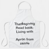 感謝祭 エプロン (正面)