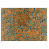 感謝祭 カッティングボード (正面)