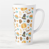 感謝祭 カフェラテマグ (右)