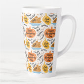 感謝祭 カフェラテマグ (右)