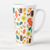 感謝祭 カフェラテマグ (右)