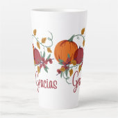 感謝祭 カフェラテマグ (正面)