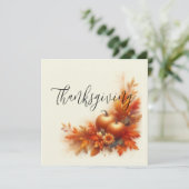 感謝祭 カード (スタンド正面)