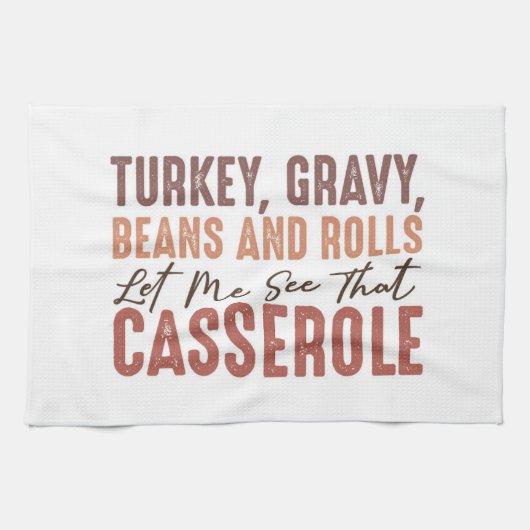 感謝祭 キッチンタオル (横)