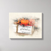 感謝祭 キャンバスプリント (正面)