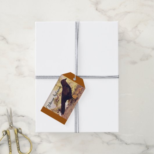 感謝祭 ギフトタグ (より糸付き)