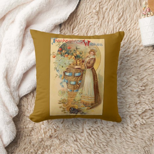感謝祭 クッション (ブランケット)