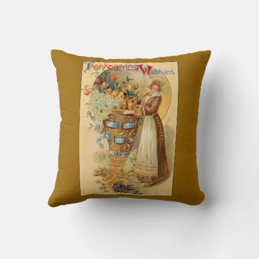 感謝祭 クッション (裏面)