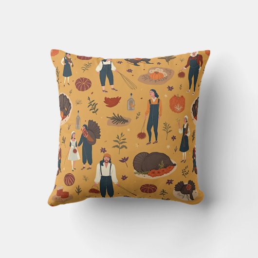 感謝祭 クッション (裏面)